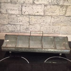 Farmhouse Tray metal shabby chic decor